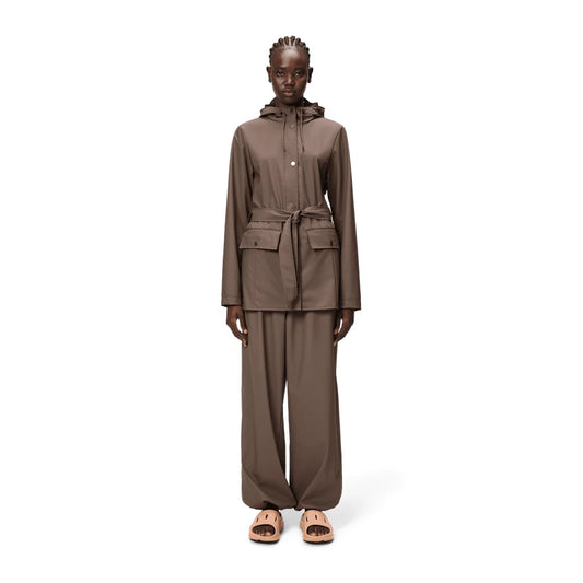  - ["Abbigliamento","Donna","Giacche","Nuovo","PE25","Rains"] - Rains Curve Short W Jacket Shade W3 12100 - Lupis SRL