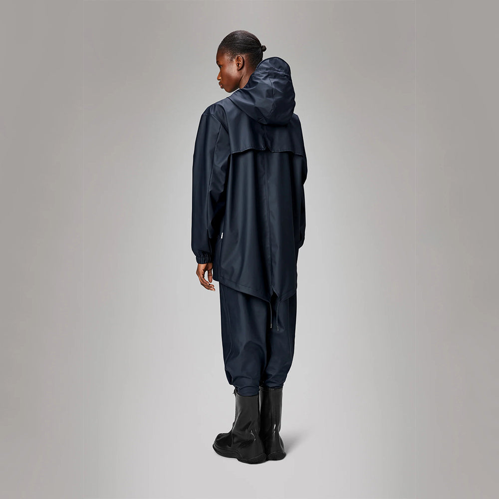 '- ["Abbigliamento","Donna","Giacche","Nuovo","PE25","Rains","Unisex"] - Rains Fishtail Jacket Navy W3 18010 - Lupis SRL