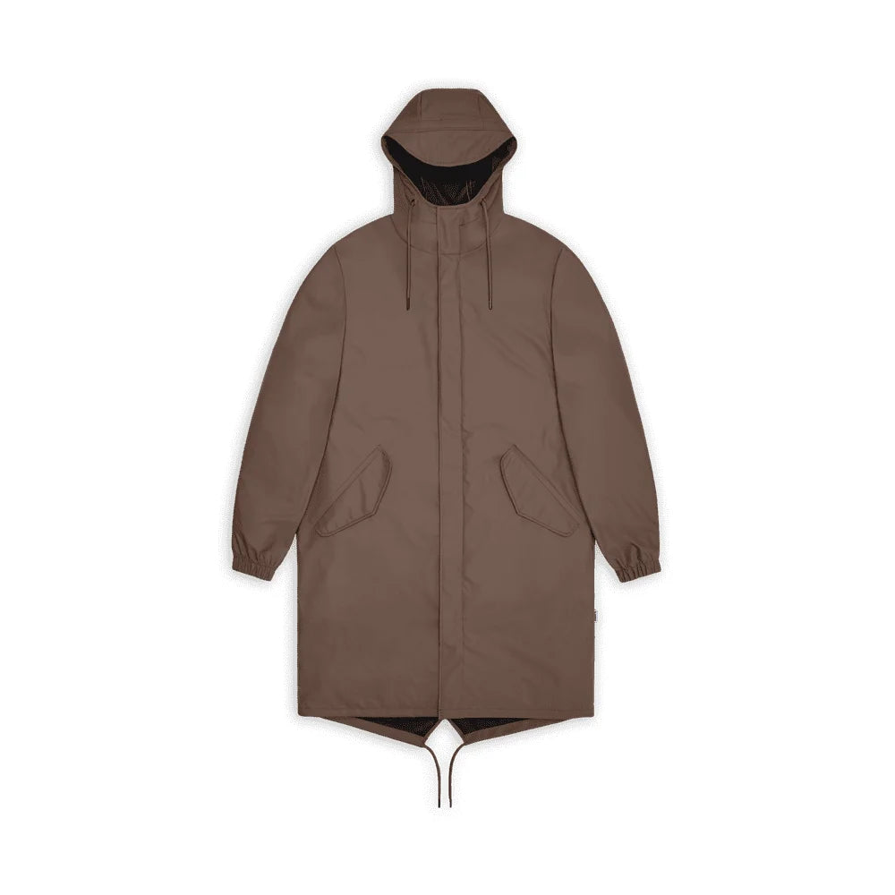 '- Abbigliamento, Donna, Giacche, PE25, Rains, Unisex, Uomo - Rains Fishtail Parka Shade W3 18140 - Lupis SRL