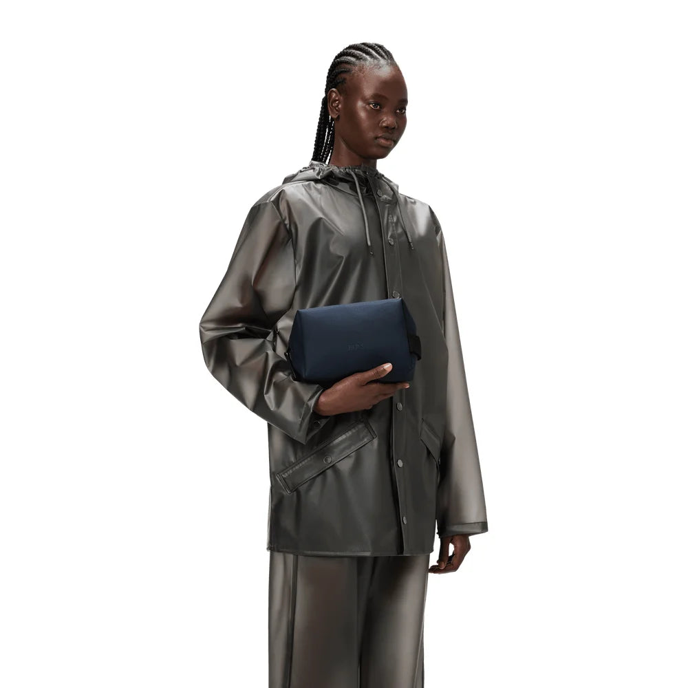  - ["Accessori","Borse","Donna","PE25","Rains","Unisex","Uomo"] - Rains Wash Bag Small Navy W3 15580 - Lupis SRL