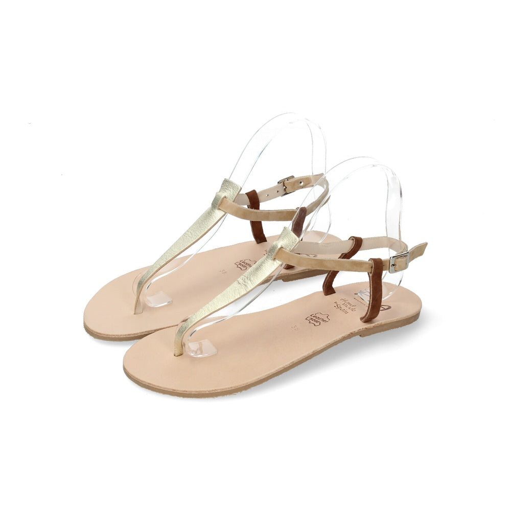 Ria Menorca Infradito Donna Metalgrain Carrara Champany Havano 40336-3