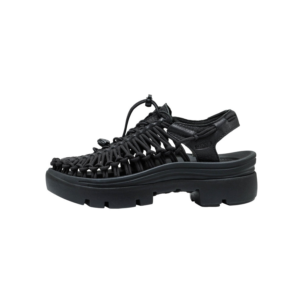 Keen Unisex Uneek Plt X Black Sandals 1032211