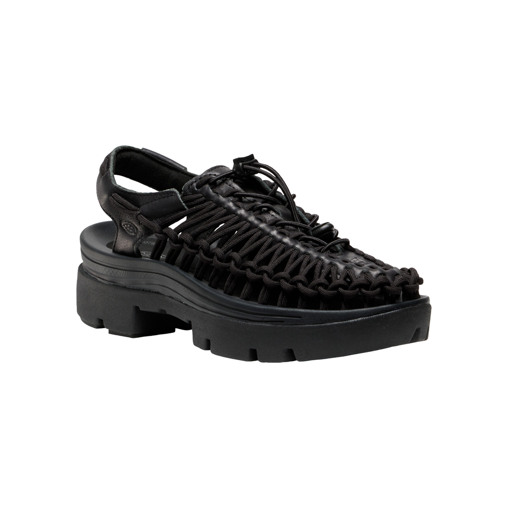 Keen Unisex Uneek Plt X Black Sandals 1032211