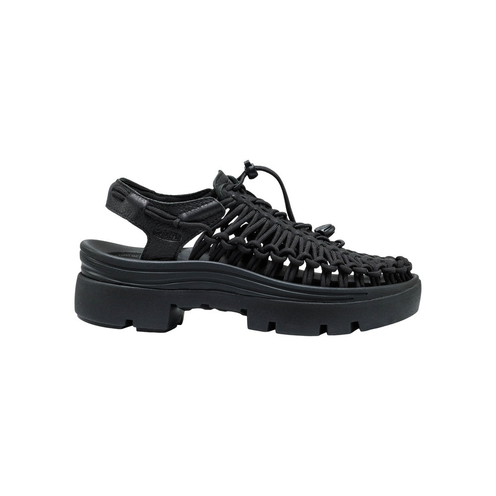 Keen Unisex Uneek Plt X Black Sandals 1032211