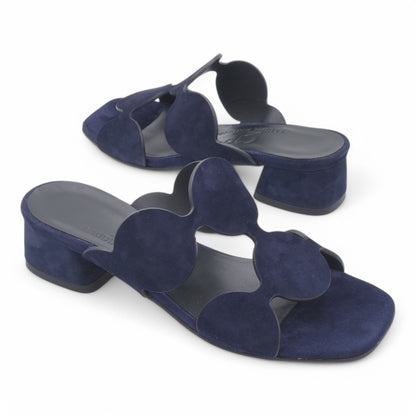  - ["Artigianato","Donna","Kalos","PE25","Sandali Eleganti","Scarpe"] - Sandali da Donna Kalos Camoscio Abyss T.35 KA20213 - Lupis SRL