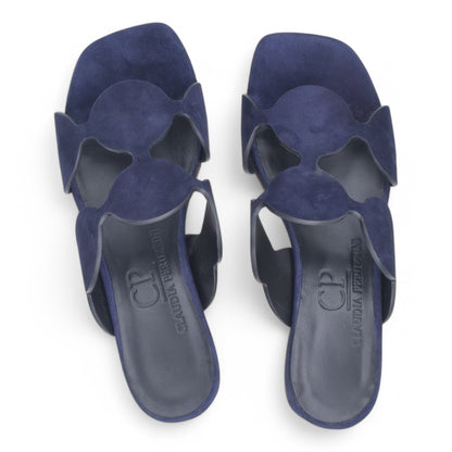  - ["Artigianato","Donna","Kalos","PE25","Sandali Eleganti","Scarpe"] - Sandali da Donna Kalos Camoscio Abyss T.35 KA20213 - Lupis SRL