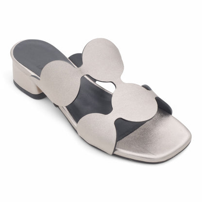  - ["Artigianato","Donna","Kalos","PE25","Sandali Eleganti","Scarpe"] - Sandali da Donna Kalos Laminato Ambra T.35 KA20213 - Lupis SRL