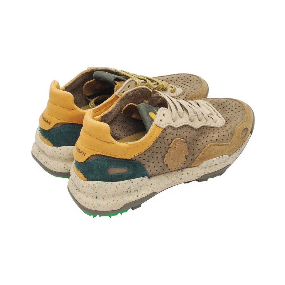 Satorisan Men's Shoes Chacrona Laser Premium Loden Brown 110111A
