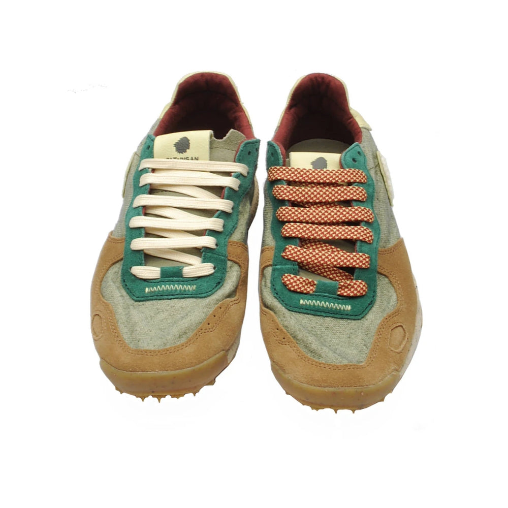 Satorisan Men's Shoes Chacrona Linen Dry Seaweed 110107A