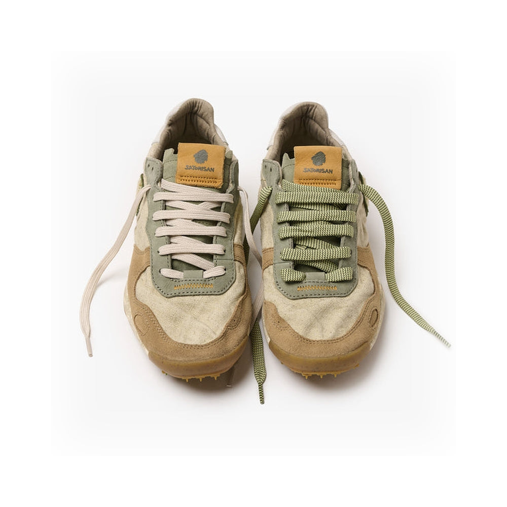 Satorisan Men's Shoes Chacrona Linen Urbanite Green M 110107A