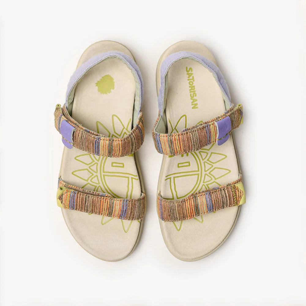  - ["Donna","PE25","Sandali","Sandali Sportivi","Satorisan","Scarpe"] - Satorisan Kona Raffia Etnico 110125A-366 - Lupis SRL