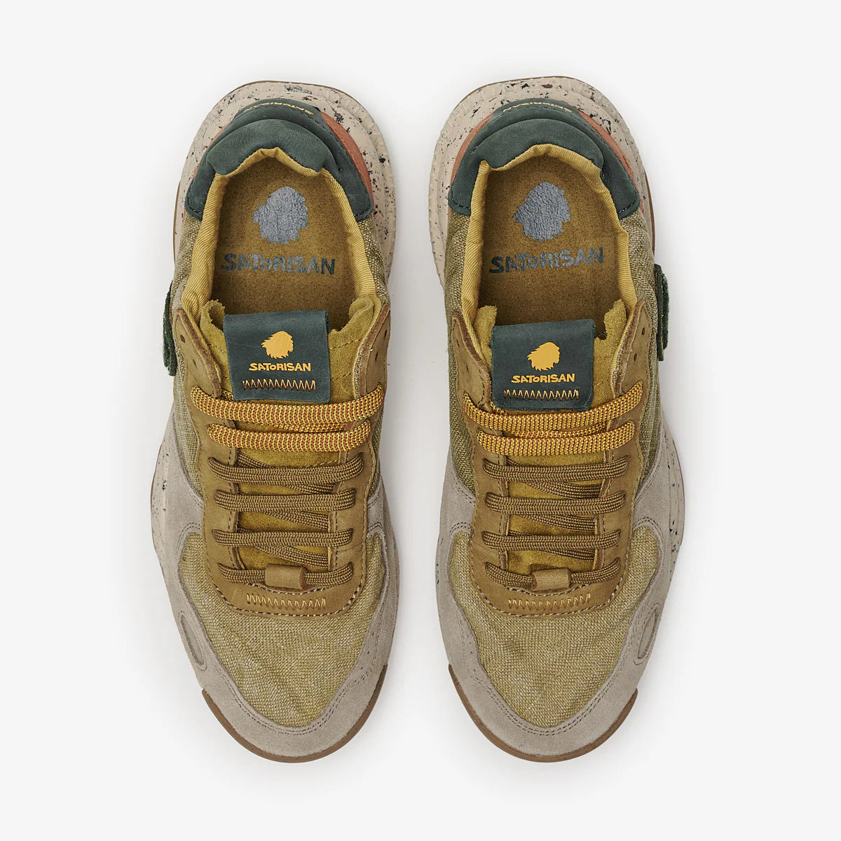  - ["PE25","Satorisan","Scarpe","Scarpe sportive","Uomo"] - Satorisan Chacrona Linen Wheathered Khaki 110107A-343 - Lupis SRL