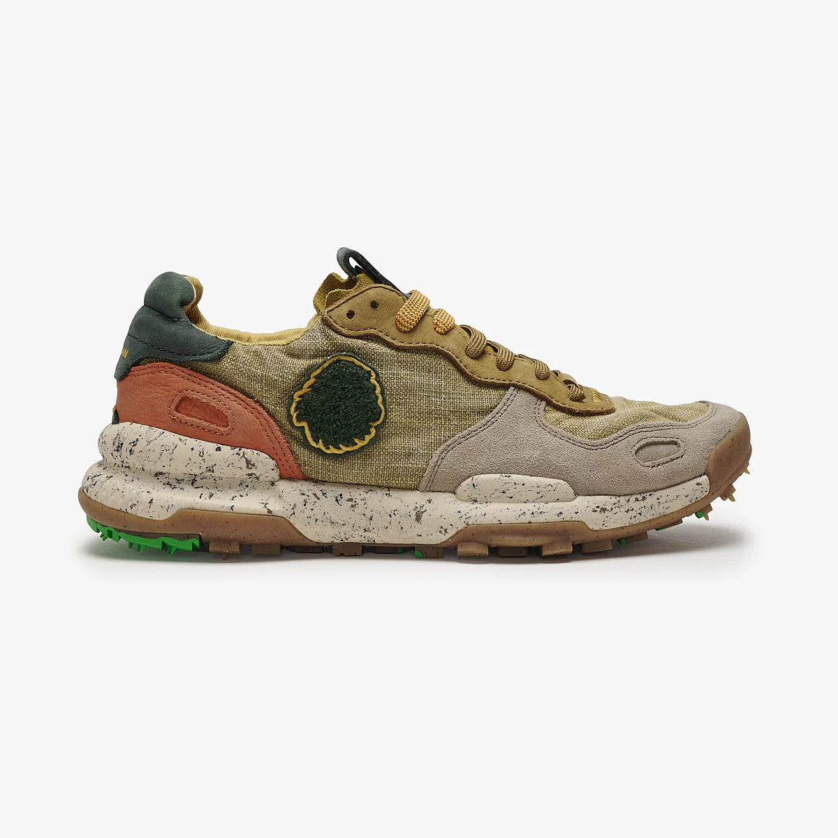  - ["PE25","Satorisan","Scarpe","Scarpe sportive","Uomo"] - Satorisan Chacrona Linen Wheathered Khaki 110107A-343 - Lupis SRL