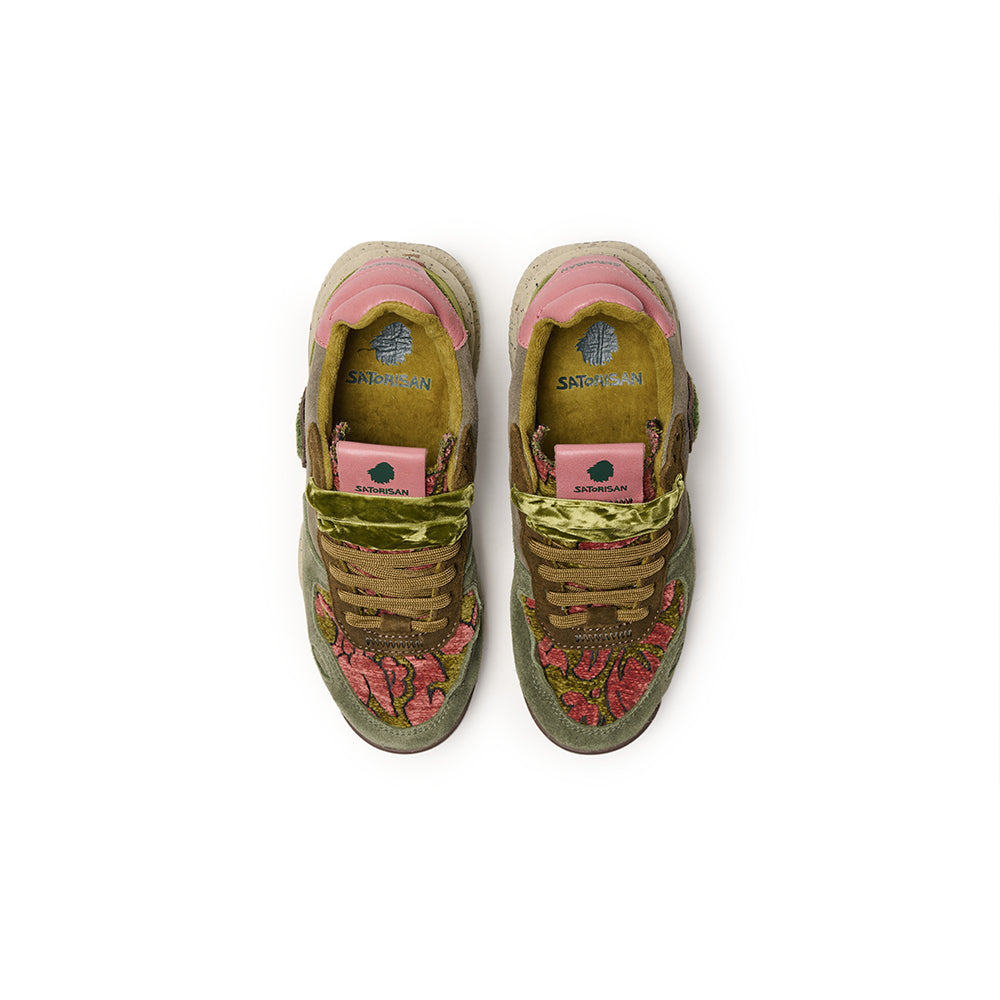  - ["Donna","Nuovo","Satorisan","Scarpe","Scarpe sportive","Unisex","Uomo"] - Satorisan Chacrona Suede Kilim Green - Lupis SRL