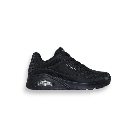 Scarpe sportive Donna Skechers Uno - Shiny Scale Black 177861-BBK