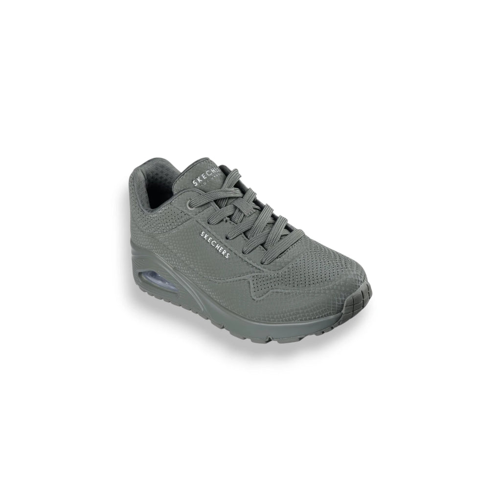  - ["Donna","FW25","Scarpe","Scarpe sportive","Skechers"] - Scarpe sportive Donna Skechers Uno - Shiny Scale Olive 177861-OLV - Lupis SRL