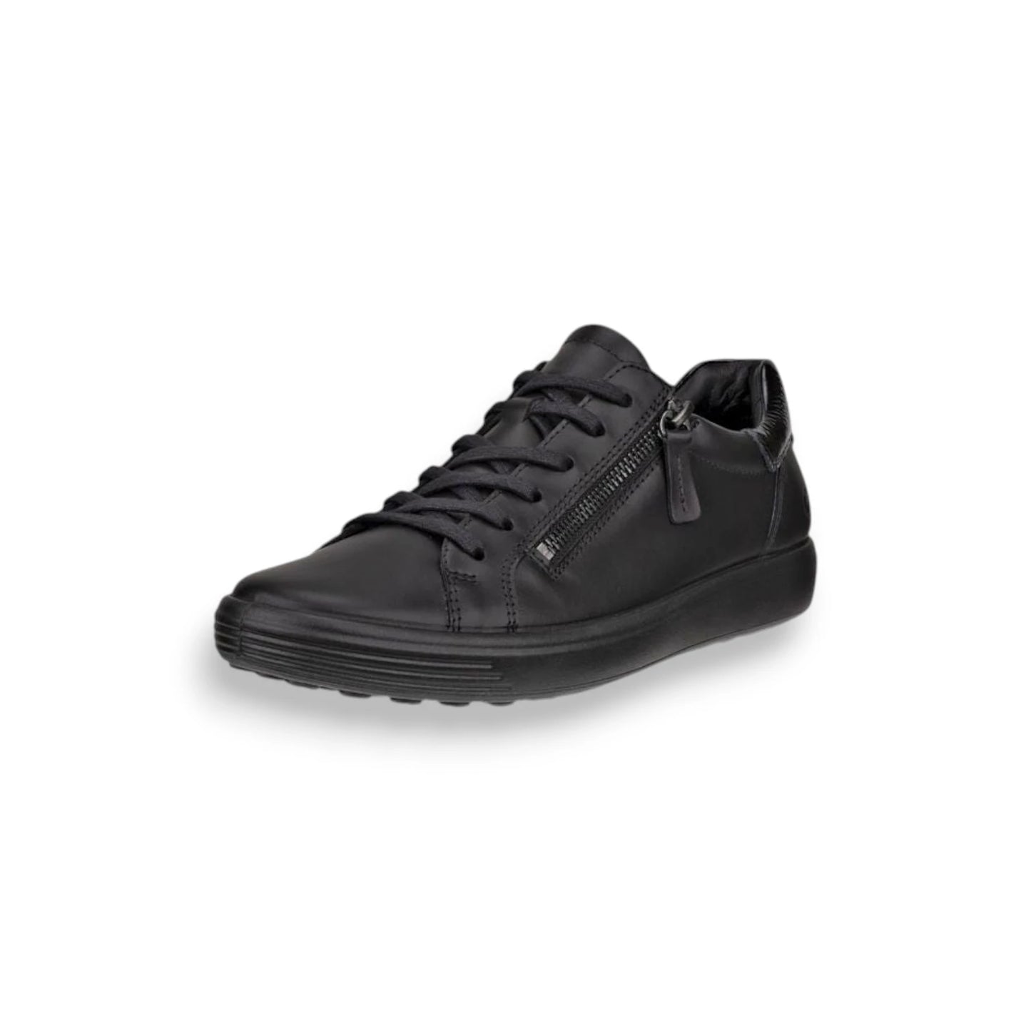 Scarpe sportive Ecco Soft 7 Side Zip Black 49055351052