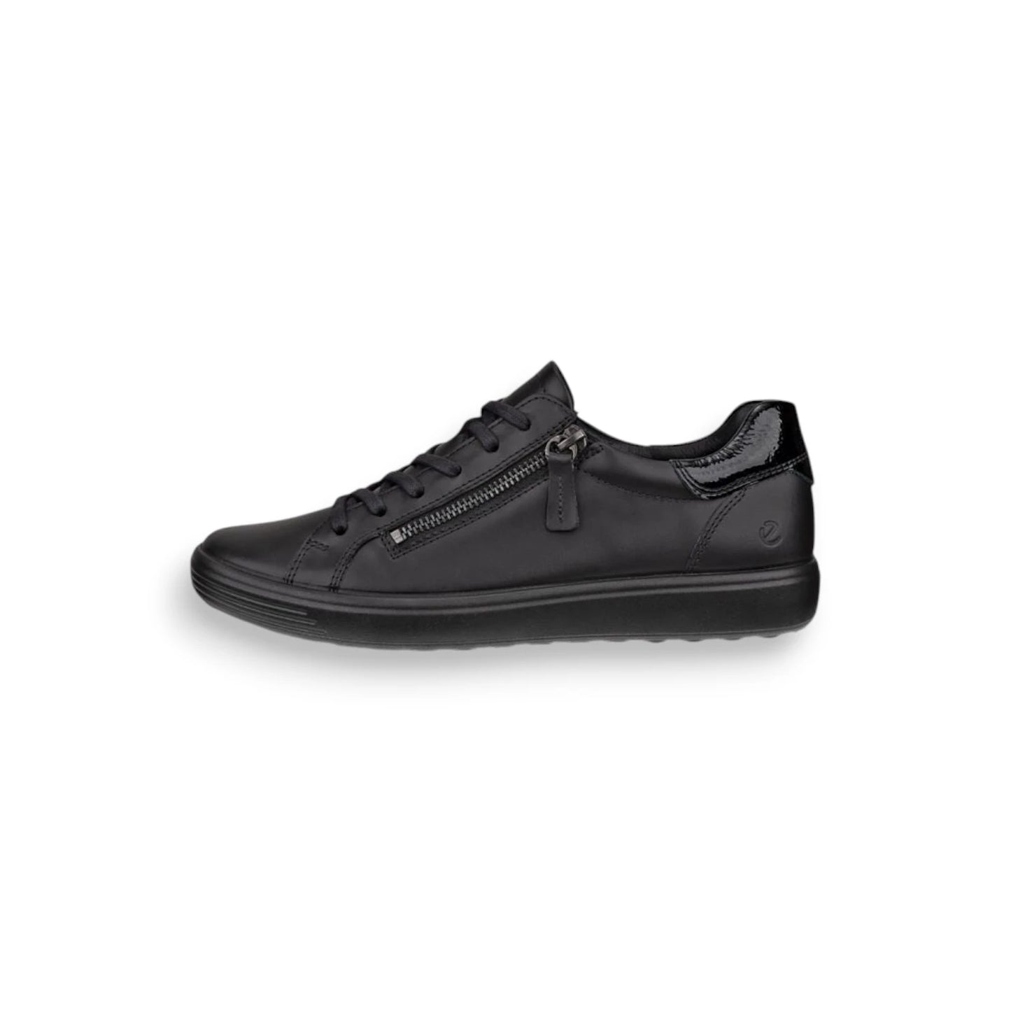 Scarpe sportive Ecco Soft 7 Side Zip Black 49055351052