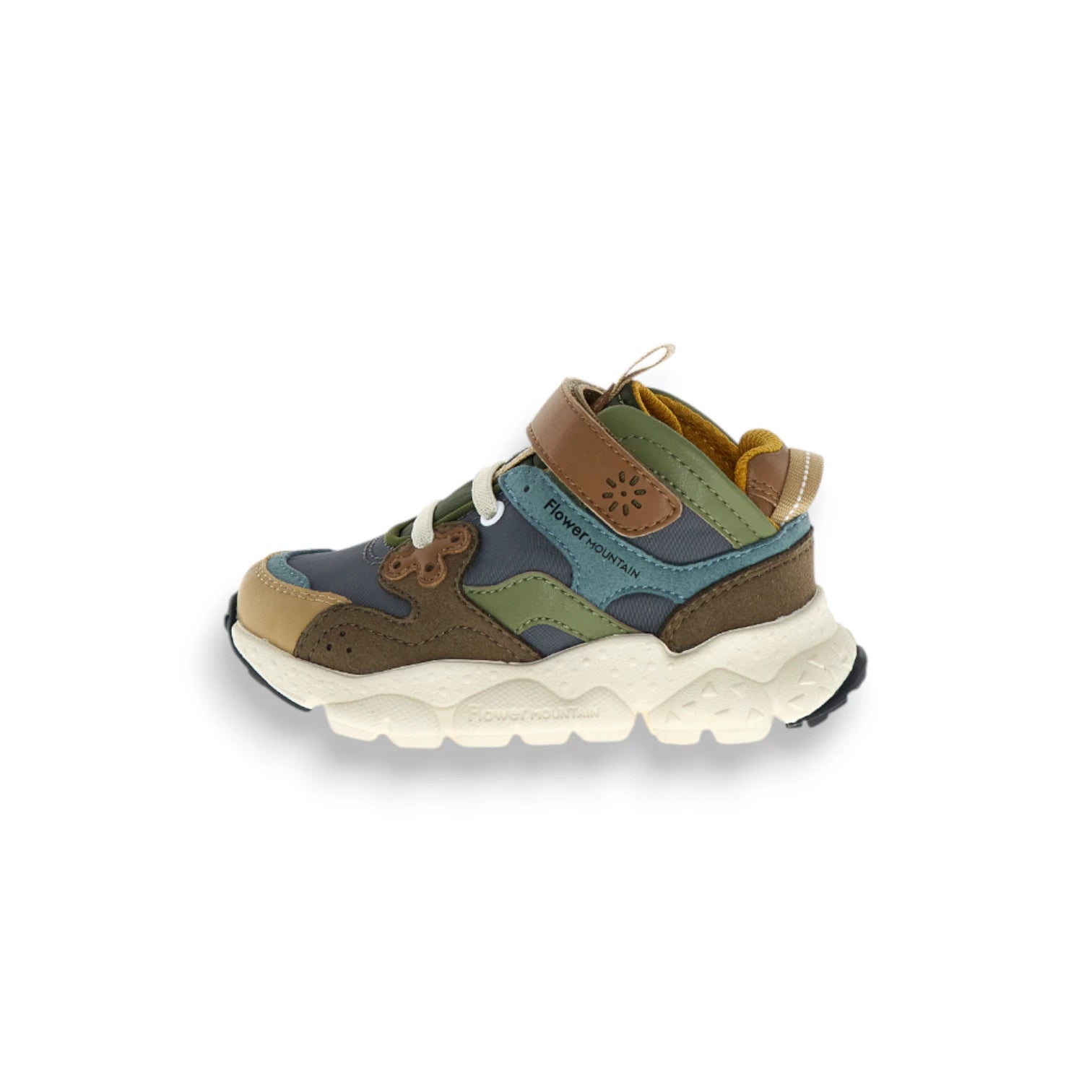  - ["Donna","Flower Mountain","FW25","Scarpe","Scarpe sportive"] - Scarpe sportive Kids Flower Mountain Yamano 3 High Beige 2018659-01-1E06 - Lupis SRL