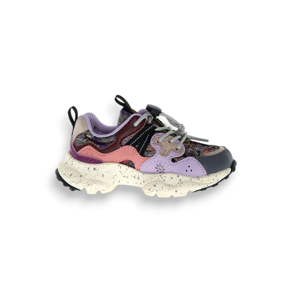  - ["Donna","Flower Mountain","FW25","Scarpe","Scarpe sportive"] - Scarpe sportive Kids Flower Mountain Yamano 3 Junior Grey Lilac 2015497-50-1B11 - Lupis SRL