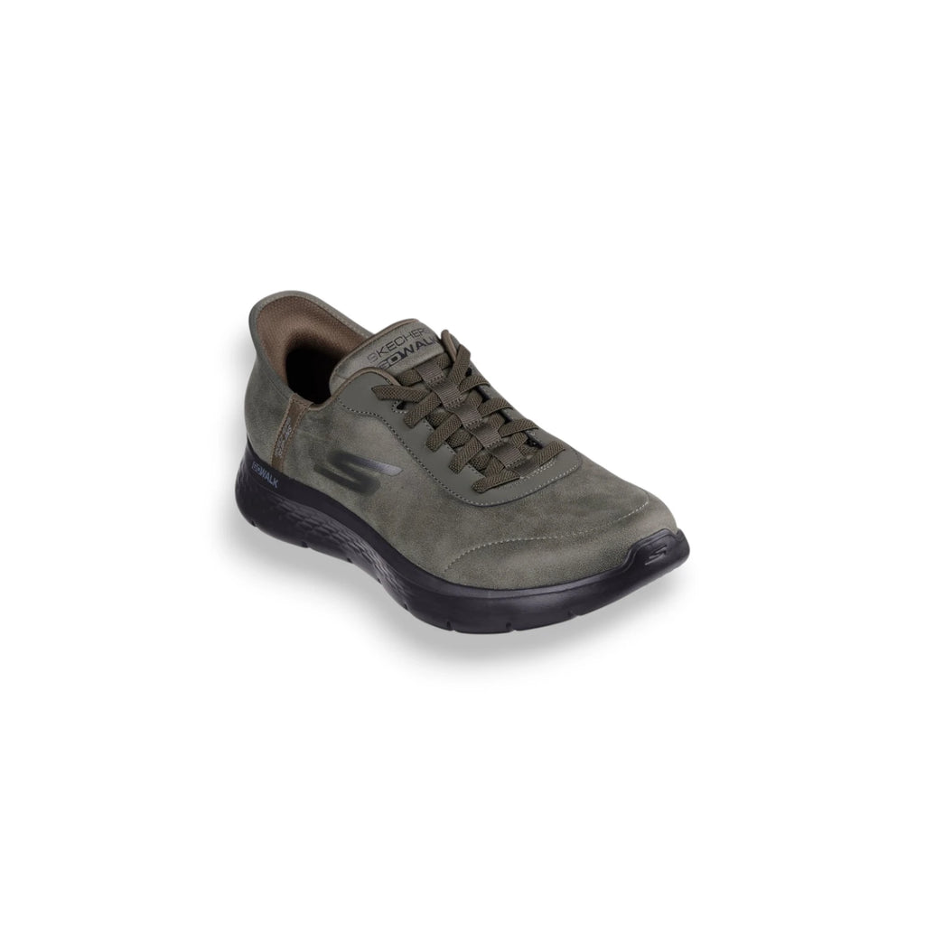  - ["FW25","Scarpe","Scarpe sportive","Skechers","Uomo"] - Scarpe sportive Uomo Skechers Go Walk Flex - Smooth Motion Olive 216326-OLV - Lupis SRL