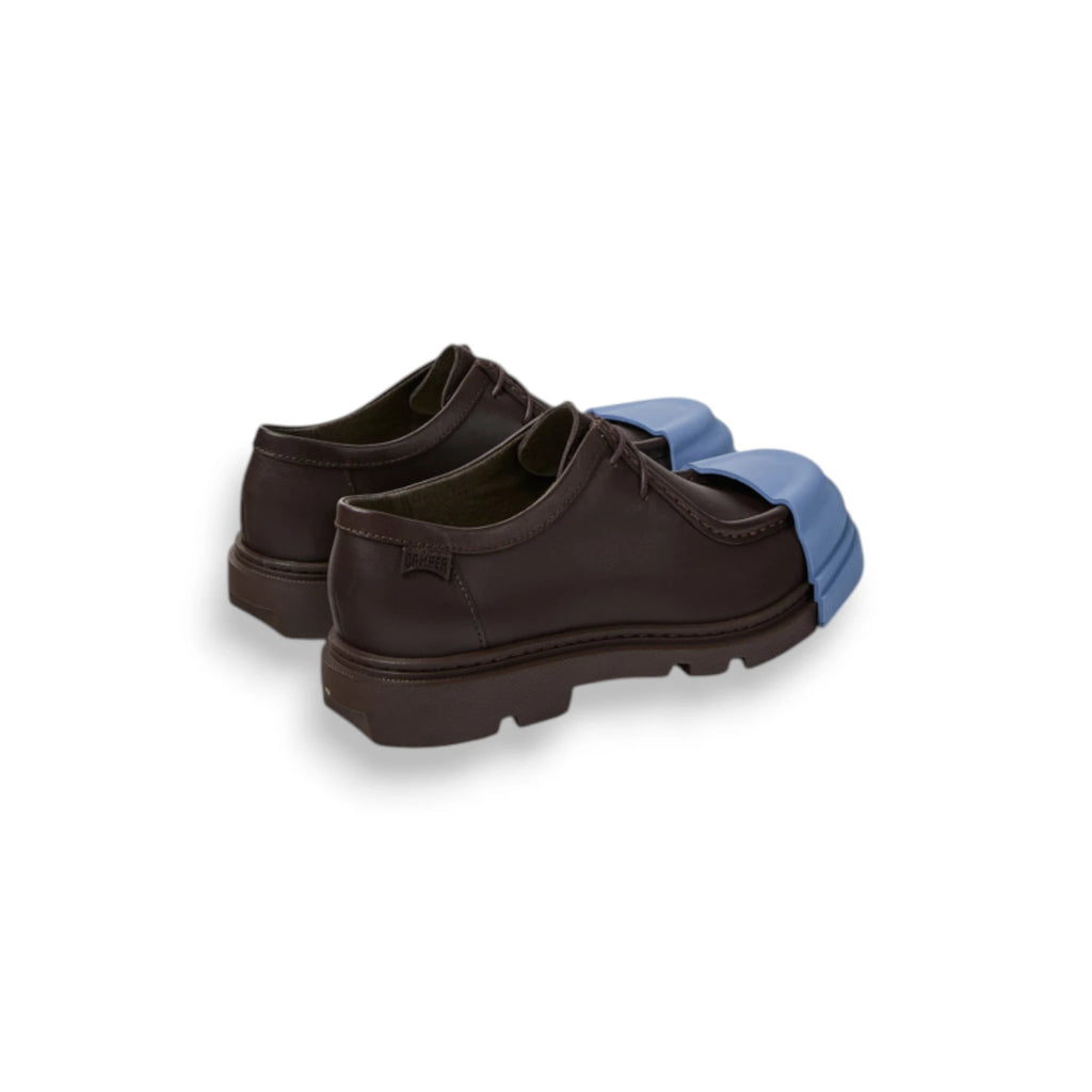  - ["Camper","Derby","Donna","FW25","Scarpe","Scarpe stringate"] - Scarpe stringate Donna Camper Junction Umber Pelle Gomma Brown K201469-025 - Lupis SRL
