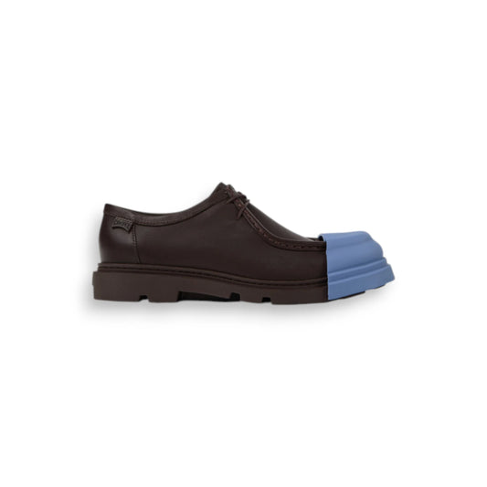  - ["Camper","Derby","Donna","FW25","Scarpe","Scarpe stringate"] - Scarpe stringate Donna Camper Junction Umber Pelle Gomma Brown K201469-025 - Lupis SRL