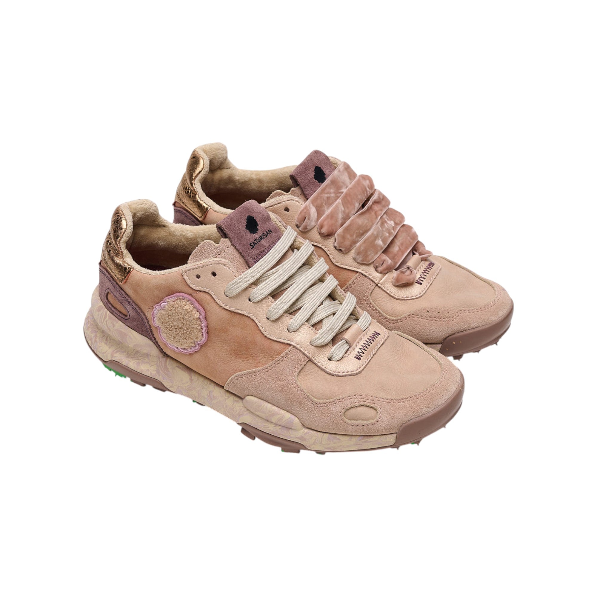  - ["Donna","FW25","NOEAN","Satorisan","Scarpe","Scarpe sportive"] - Scarpe sportive Donna Satorisan Chacrona Metta Premium Nomad Beige 120096A-398 - Lupis SRL