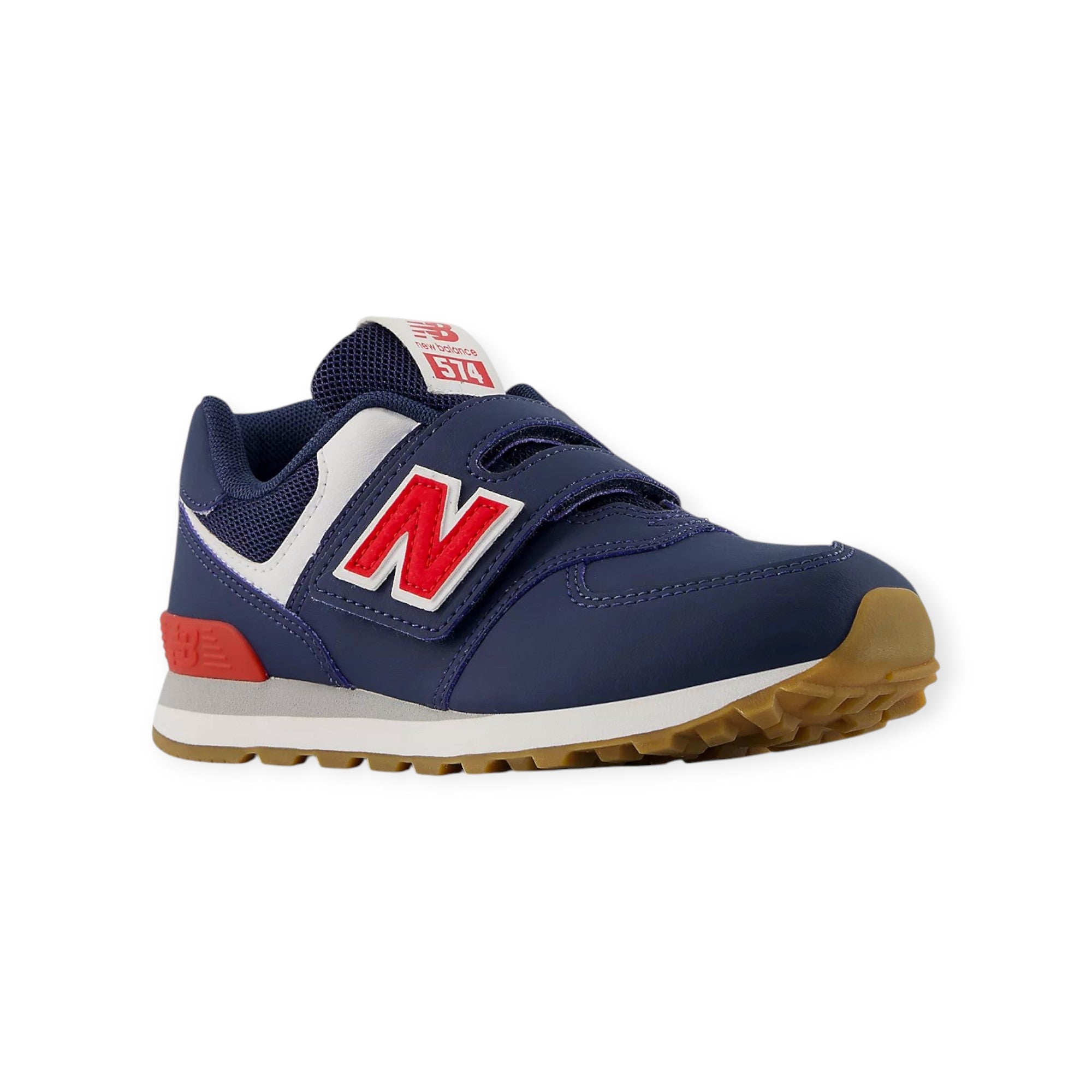  - ["FW25","Kids","New Balance","Scarpe","Scarpe sportive"] - Scarpe sportive Kids New Balance Lifestyle NB Leather Navy PV574NF - Lupis SRL