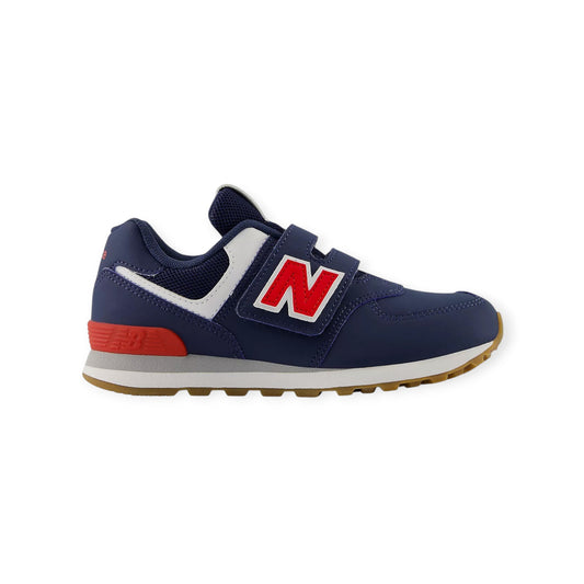 Scarpe sportive Kids New Balance Lifestyle NB Leather Navy PV574NF