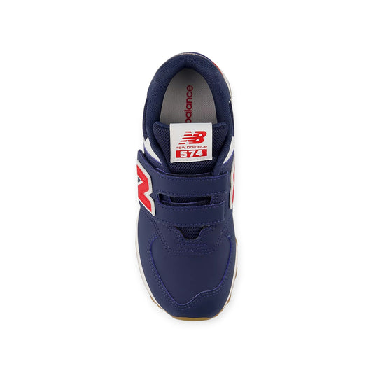 Scarpe sportive Kids New Balance Lifestyle NB Leather Navy PV574NF