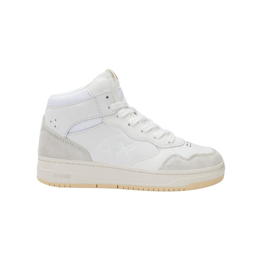 Scarpe sportive Sun68 Boy'S Big Basket Evo Mid Teen Bianco Z45350T-01