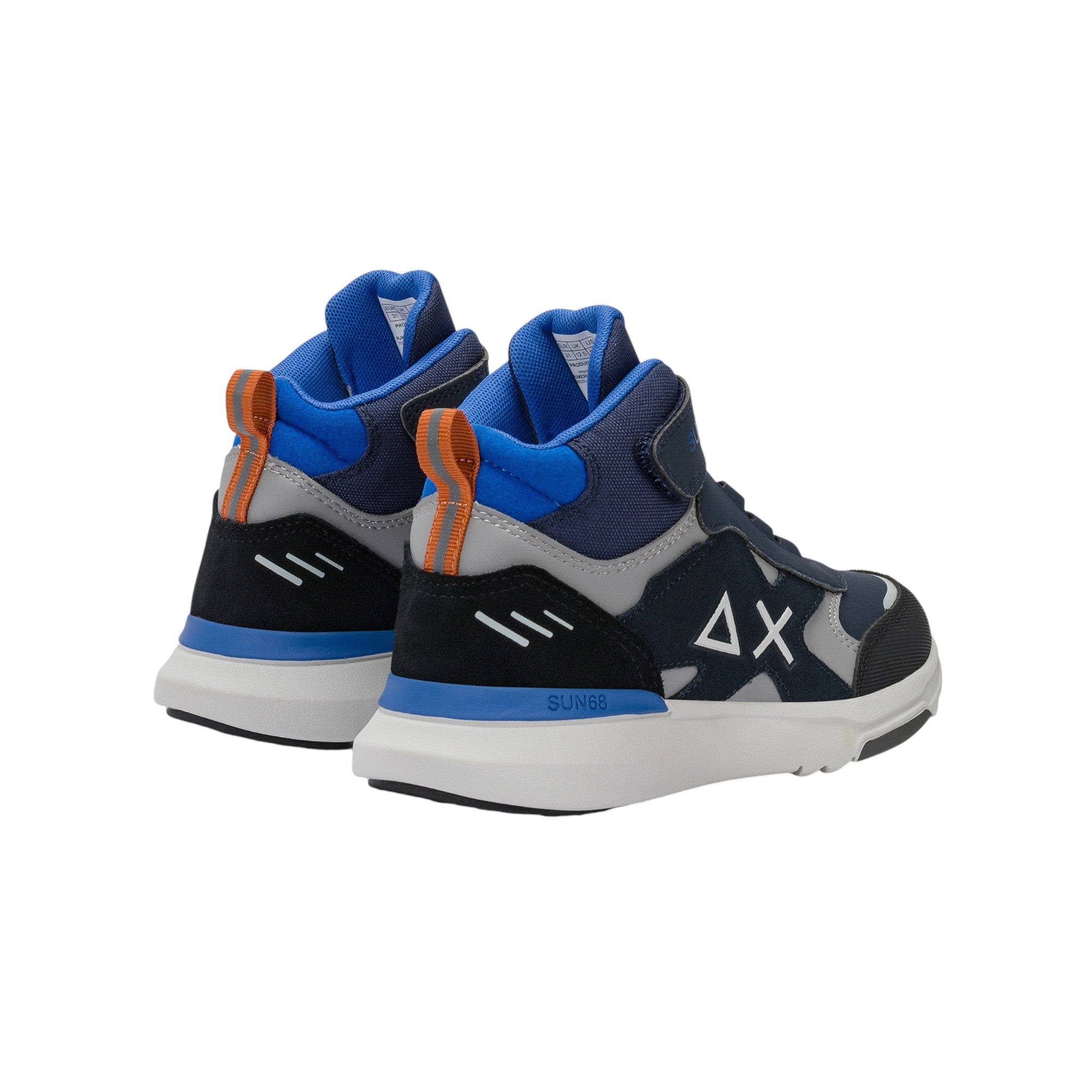 - ["FW25","Kids","Scarpe","Scarpe sportive","Sneakers","Sun68"] - Scarpe sportive Sun68 Boy'S Niki 2.0 Winter Mid Kid Navy Blue Z45321K-07 - Lupis SRL