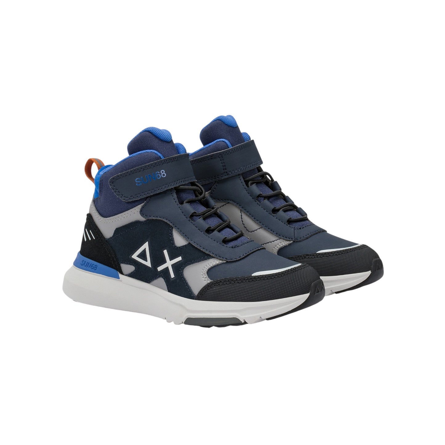 Scarpe sportive Sun68 Boy'S Niki 2.0 Winter Mid Kid Navy Blue Z45321K-07