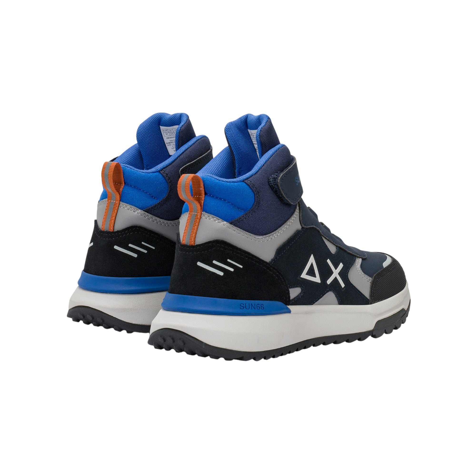  - ["FW25","Kids","Scarpe","Scarpe sportive","Sneakers","Sun68"] - Scarpe sportive Sun68 Boy'S Niki 2.0 Winter Mid Teen Navy Blue Z45321T-07 - Lupis SRL