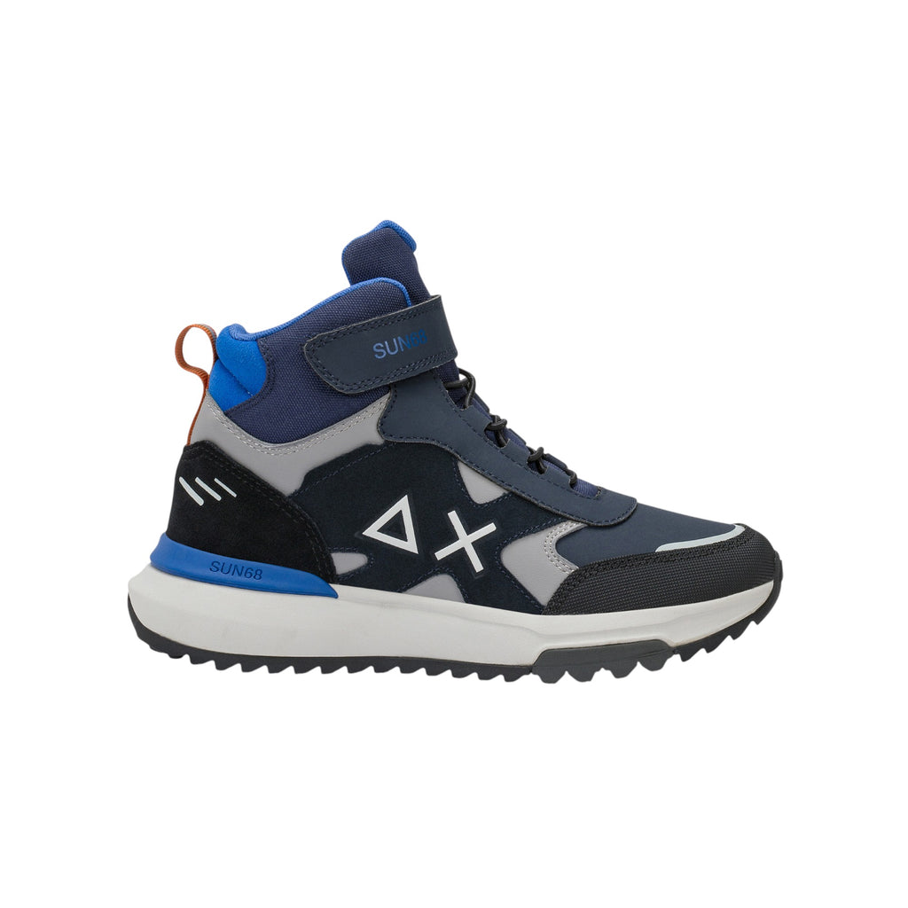  - ["FW25","Kids","Scarpe","Scarpe sportive","Sneakers","Sun68"] - Scarpe sportive Sun68 Boy'S Niki 2.0 Winter Mid Teen Navy Blue Z45321T-07 - Lupis SRL