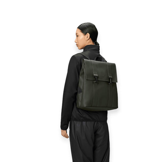 Borse Unisex Rains Msn Bag W3 Polyester Green 13300-GRE