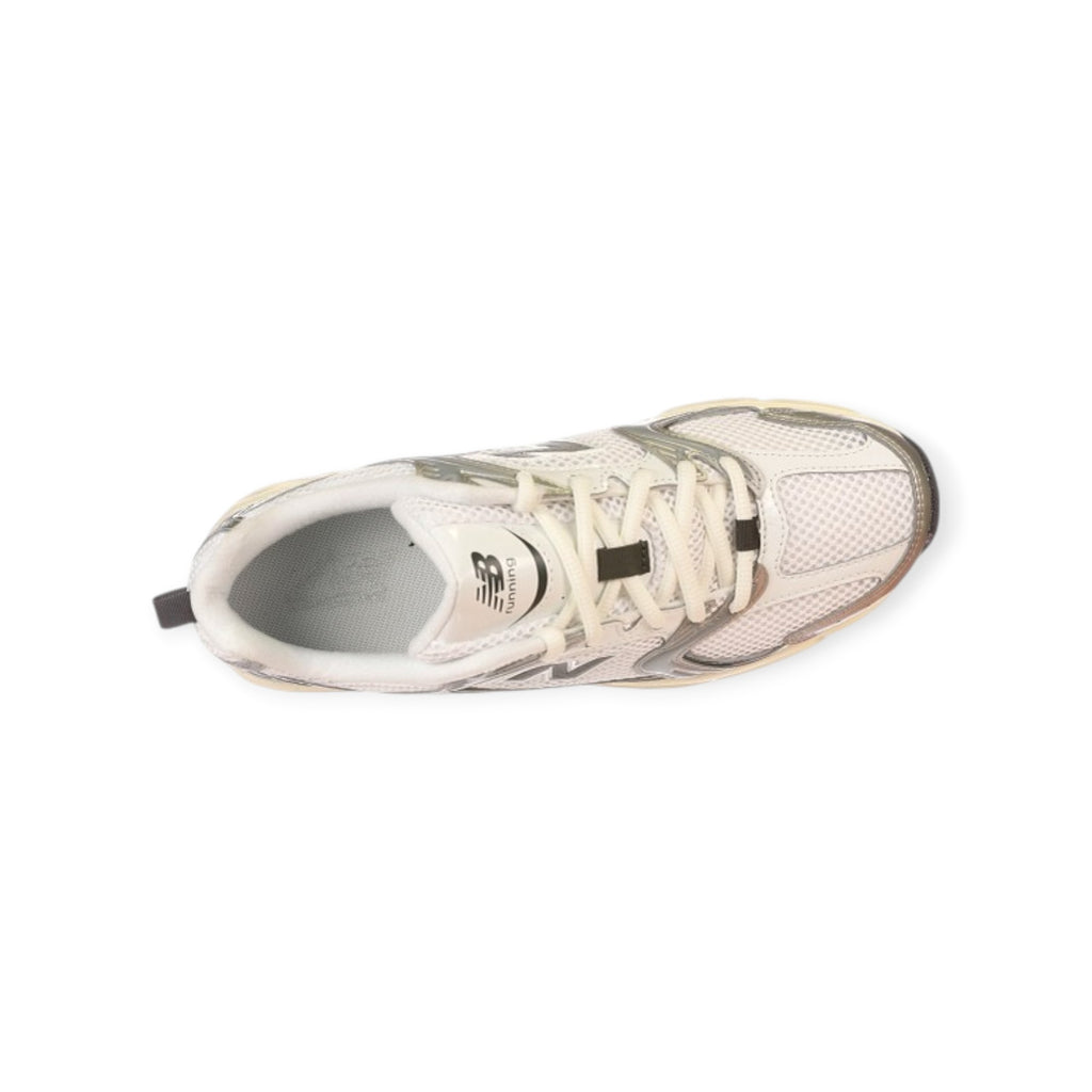  - ["Donna","FW25","New Balance","Scarpe","Scarpe sportive","Unisex"] - Scarpe sportive Unisex New Balance Lifestyle Unisex TIER 3 Synthetic Mesh Silver Metallic Black U530ESA - Lupis SRL
