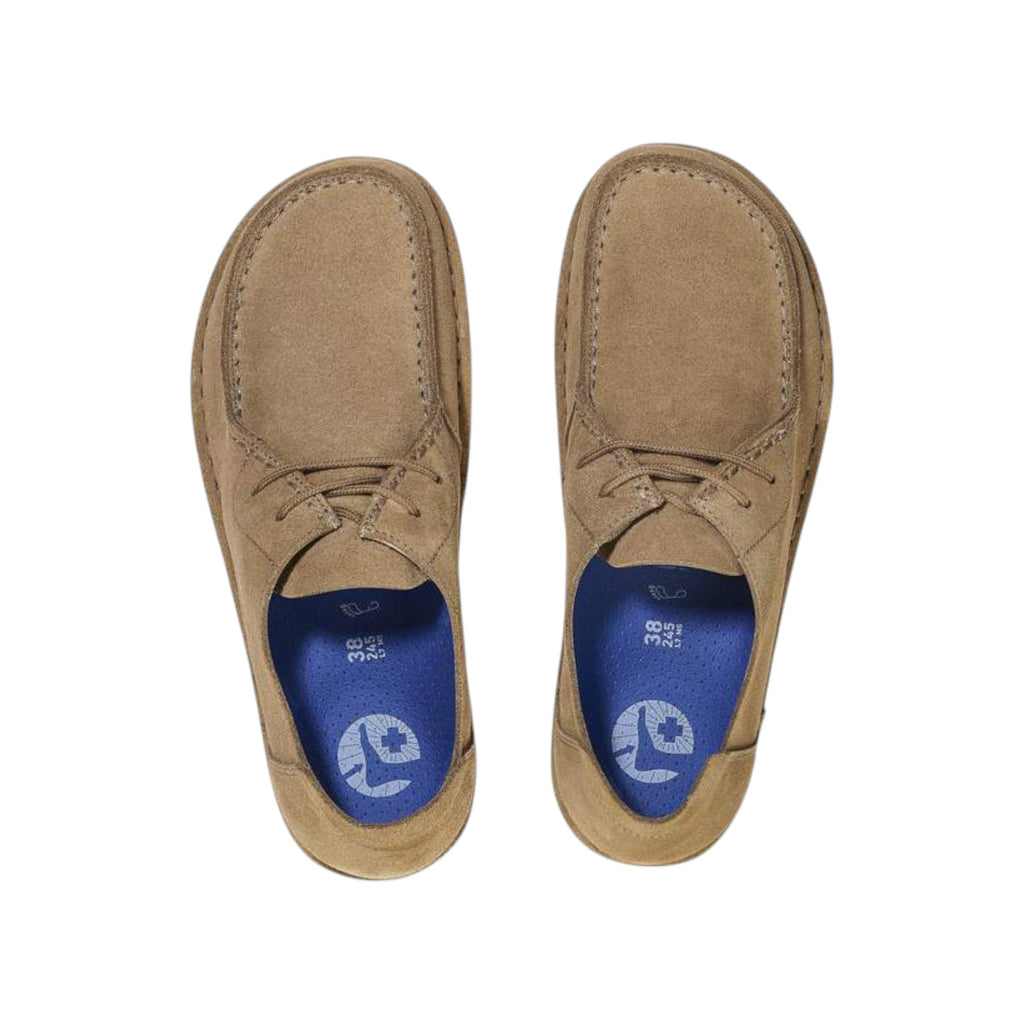 Scarpe stringate Uomo Birkenstock Utti Lace Seude Leather Gray Taupe 1027274