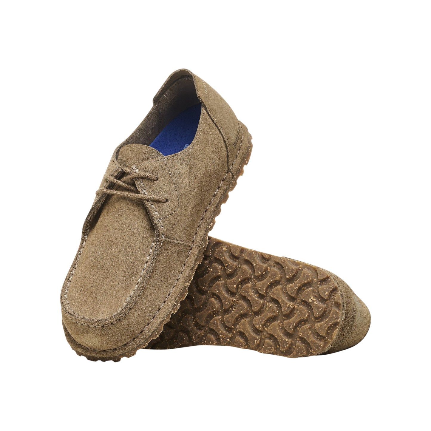 Scarpe stringate Uomo Birkenstock Utti Lace Seude Leather Gray Taupe 1027321