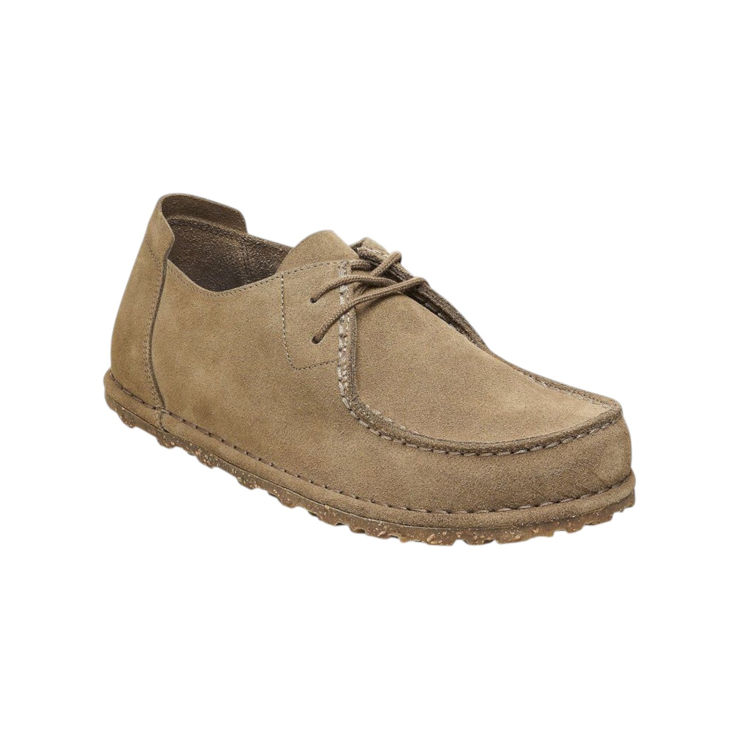 Scarpe stringate Uomo Birkenstock Utti Lace Seude Leather Gray Taupe 1027321