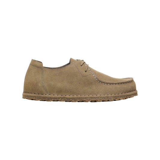 Scarpe stringate Uomo Birkenstock Utti Lace Seude Leather Gray Taupe 1027321