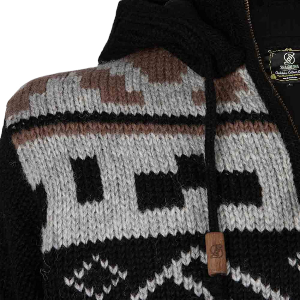  - ["Abbigliamento","Giacche","Shakaloha","Uomo"] - Shakaloha M Horizon ZH BlackBrown - Lupis SRL