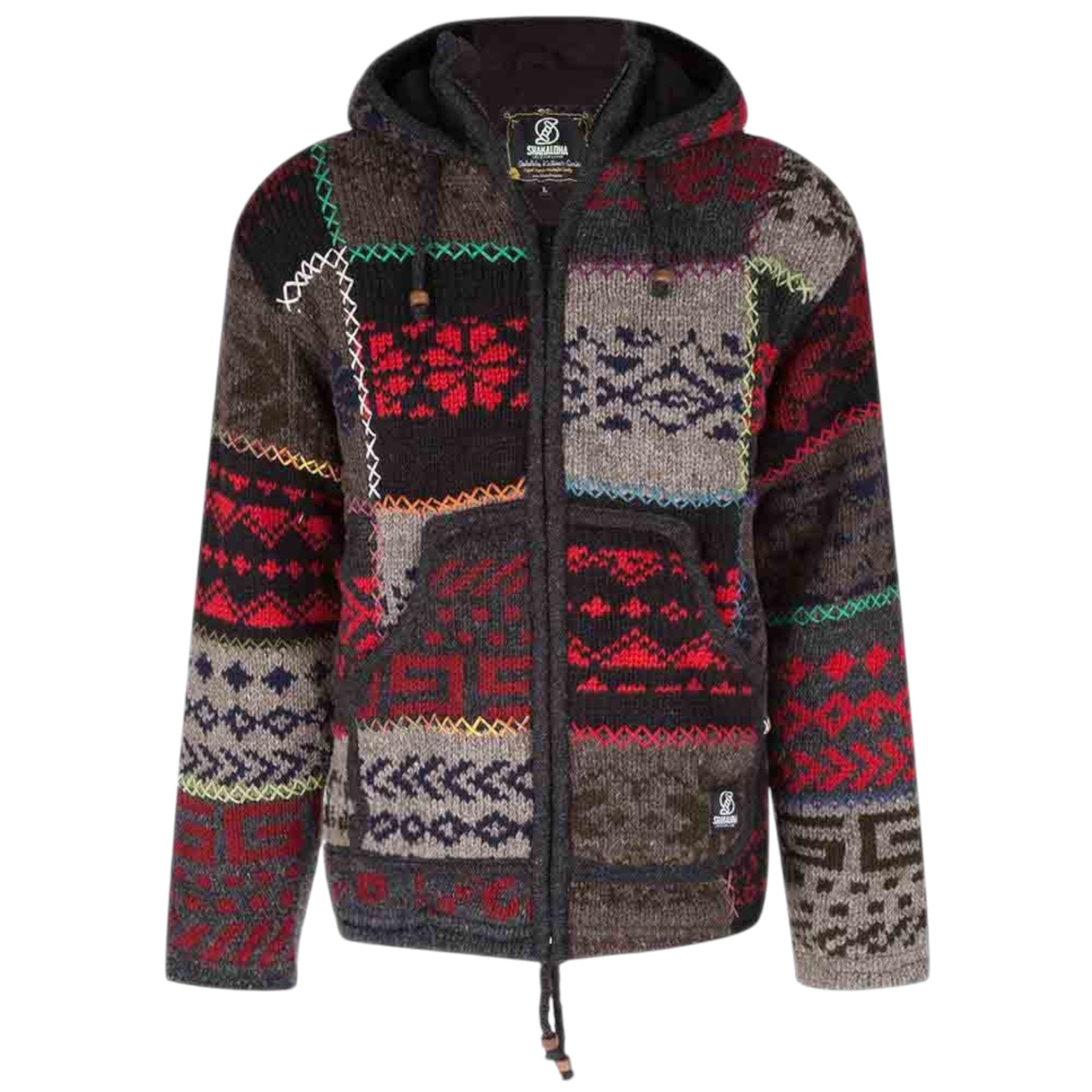  - ["Abbigliamento","Giacche","Shakaloha","Uomo"] - Shakaloha M Patch NH Happy - Lupis SRL
