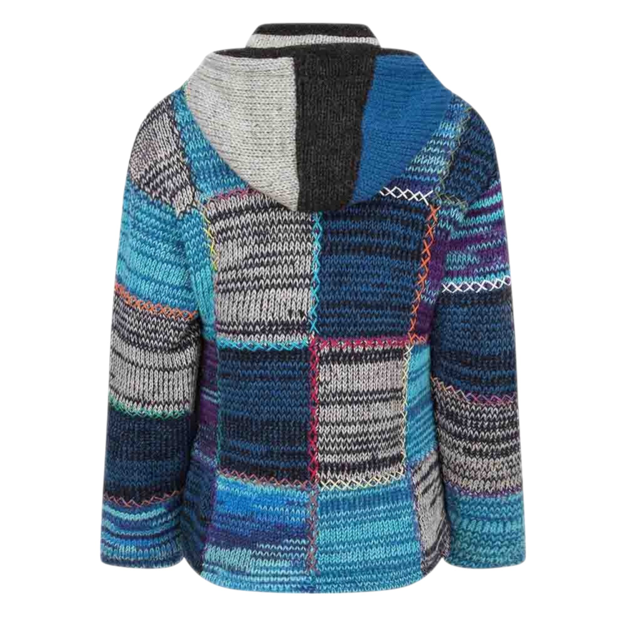  - ["Abbigliamento","Donna","Giacche","Nuovo","Shakaloha"] - Shakaloha W Patch NH Mix Blue - Lupis SRL