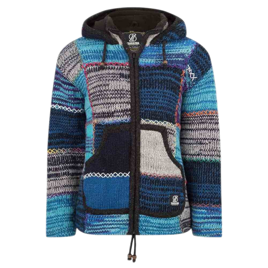  - ["Abbigliamento","Donna","Giacche","Nuovo","Shakaloha"] - Shakaloha W Patch NH Mix Blue - Lupis SRL