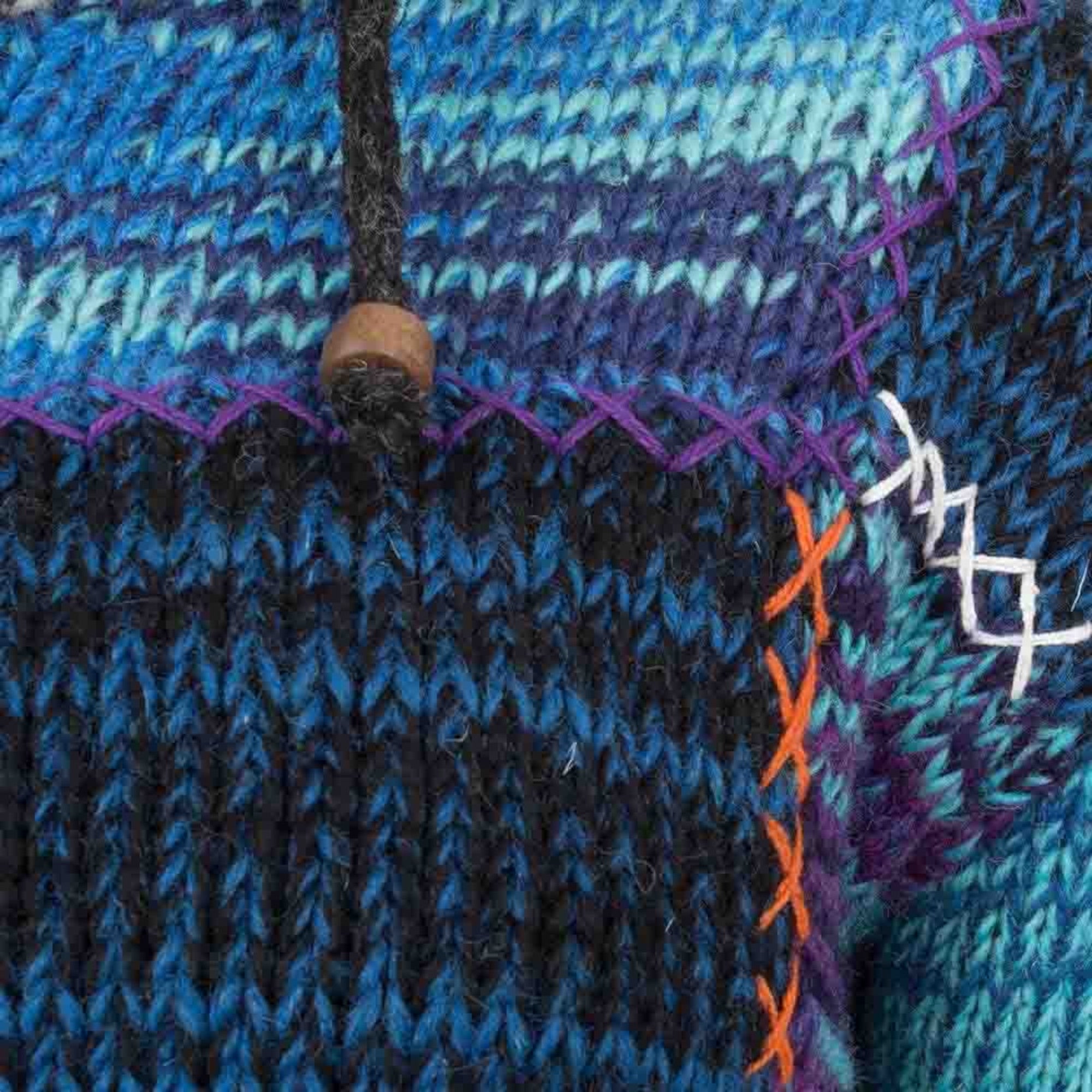  - ["Abbigliamento","Donna","Giacche","Nuovo","Shakaloha"] - Shakaloha W Patch NH Mix Blue - Lupis SRL