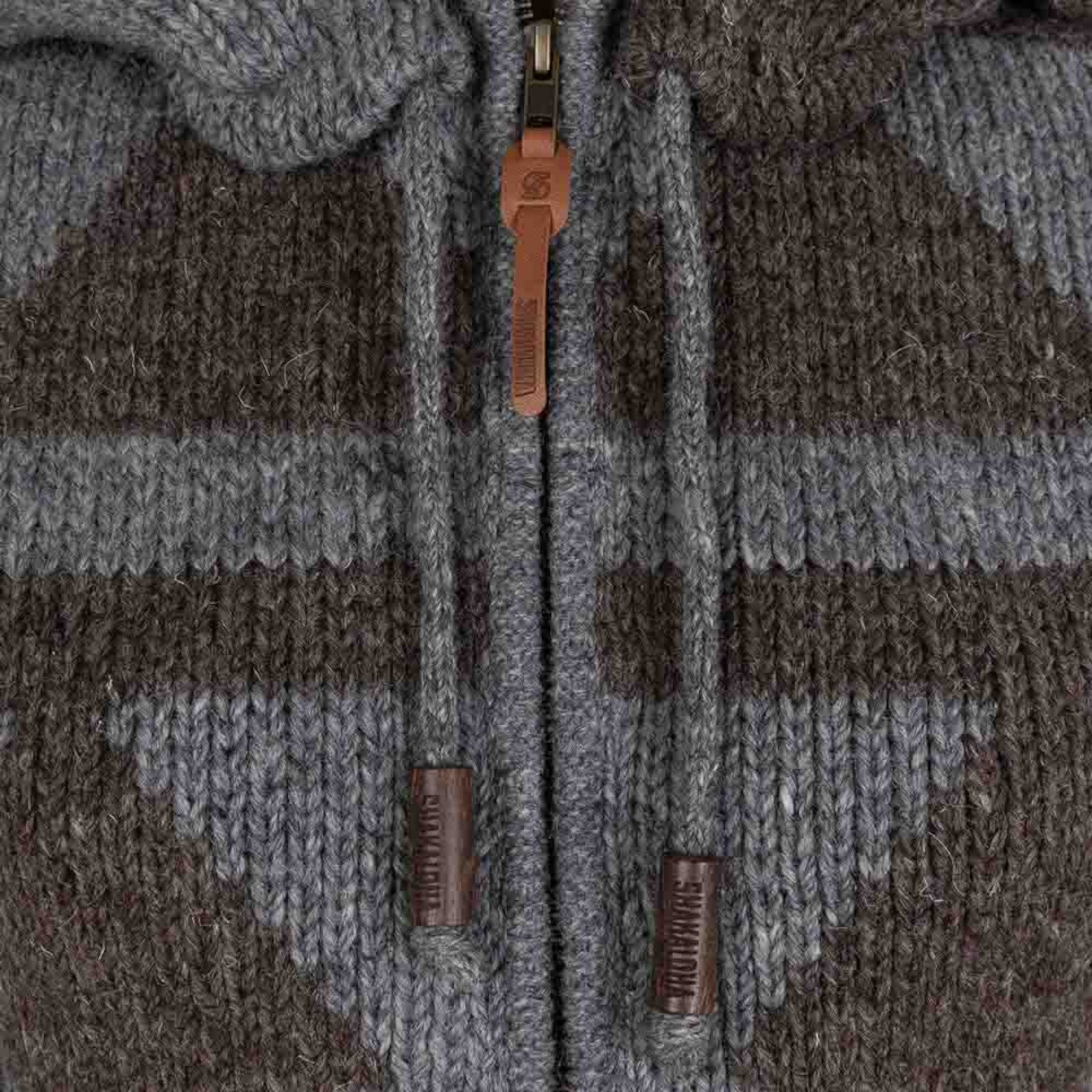  - ["Abbigliamento","Donna","Giacche","Shakaloha","Ultima Taglia"] - Shakaloha W Pendle ZH GreyLBrown - Lupis SRL