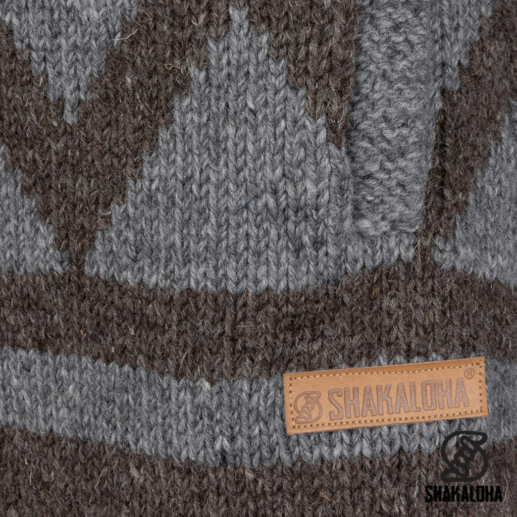  - ["Abbigliamento","Donna","Giacche","Shakaloha","Ultima Taglia"] - Shakaloha W Pendle ZH GreyLBrown - Lupis SRL