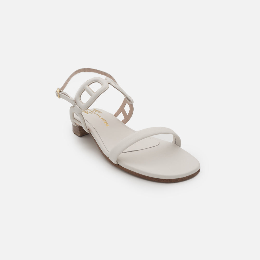 '- ["Donna","Sandali Eleganti","Scarpe","Siano Via Roma"] - SIANO VIA ROMA 070 Sandalo Nappa Bianco - Lupis SRL